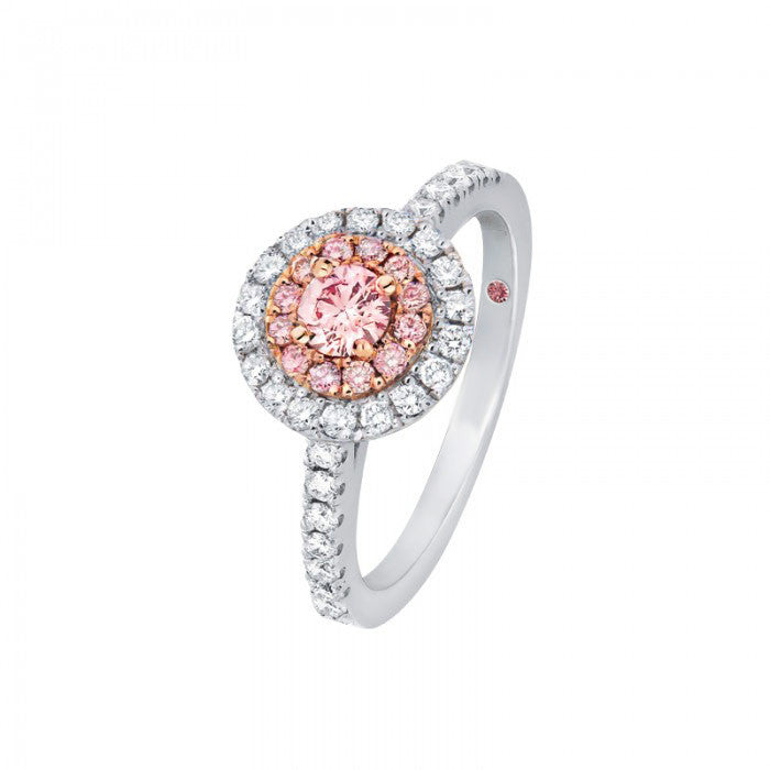 Parmela Pink Diamond Engagement Ring - KL Diamonds