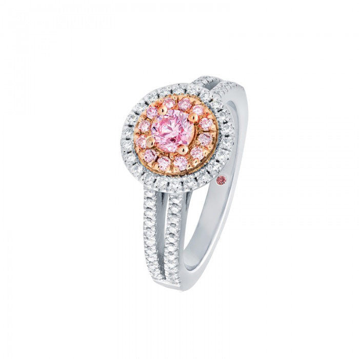 Pamalee Pink Diamond Engagement Ring - KL Diamonds