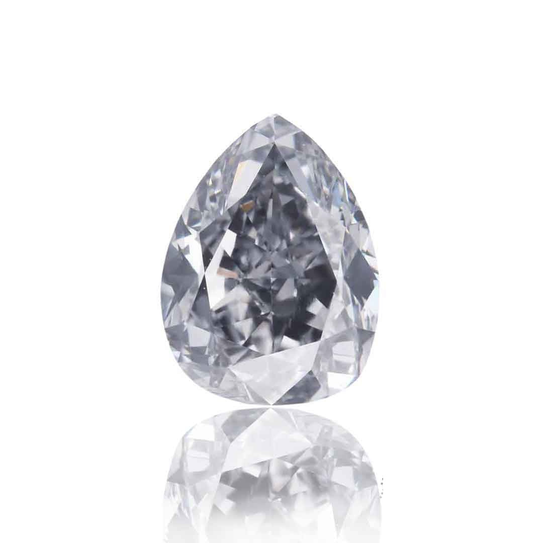 .13ct Authentic Australian Blue Pear Cut Diamond - BL1