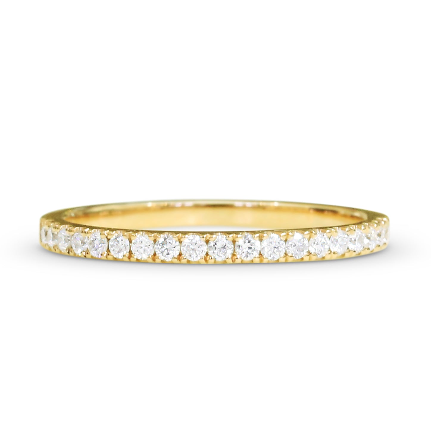 18ct Yellow gold diamond ring - KL Diamonds