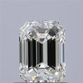 0.70ct Emerald Natural Diamond (Colour G, Clarity IF, Cut VG, IGI Certified)