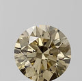 1.02ct Round Natural Diamond (Colour Brown, Clarity VS2, Cut EX, IGI Certified)