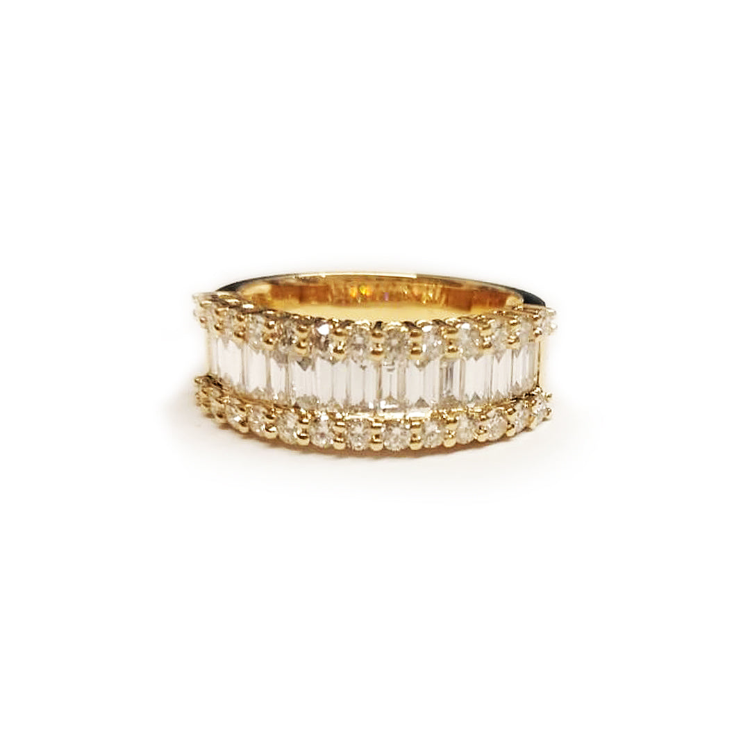 18K Yellow Gold & Diamond Wynyard Dress Ring