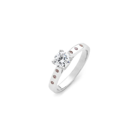 Pippa Pink Diamond Engagement Ring - KL Diamonds