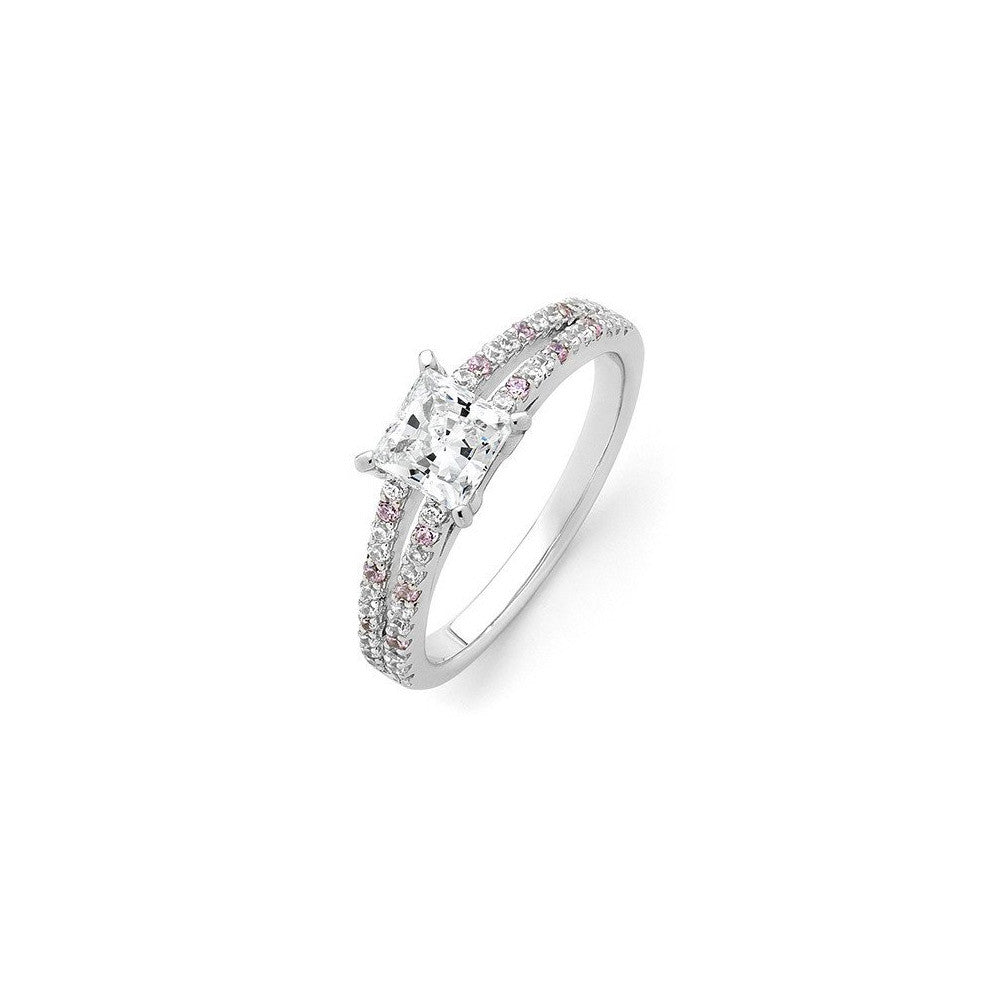 Pia Pink Diamond Engagement Ring - KL Diamonds