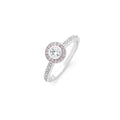 Pippa Pink Diamond Engagement Ring - KL Diamonds
