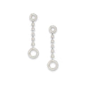 18ct White gold diamond earrings - KL Diamonds