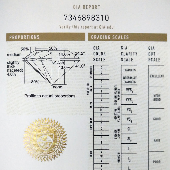 .23ct Authentic Australian White Argyle Diamond - E/VS2