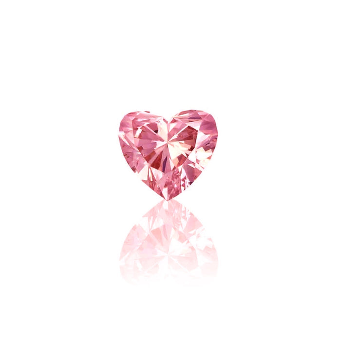 .13ct Authentic Australian Pink Argyle Heart Diamond - FVP