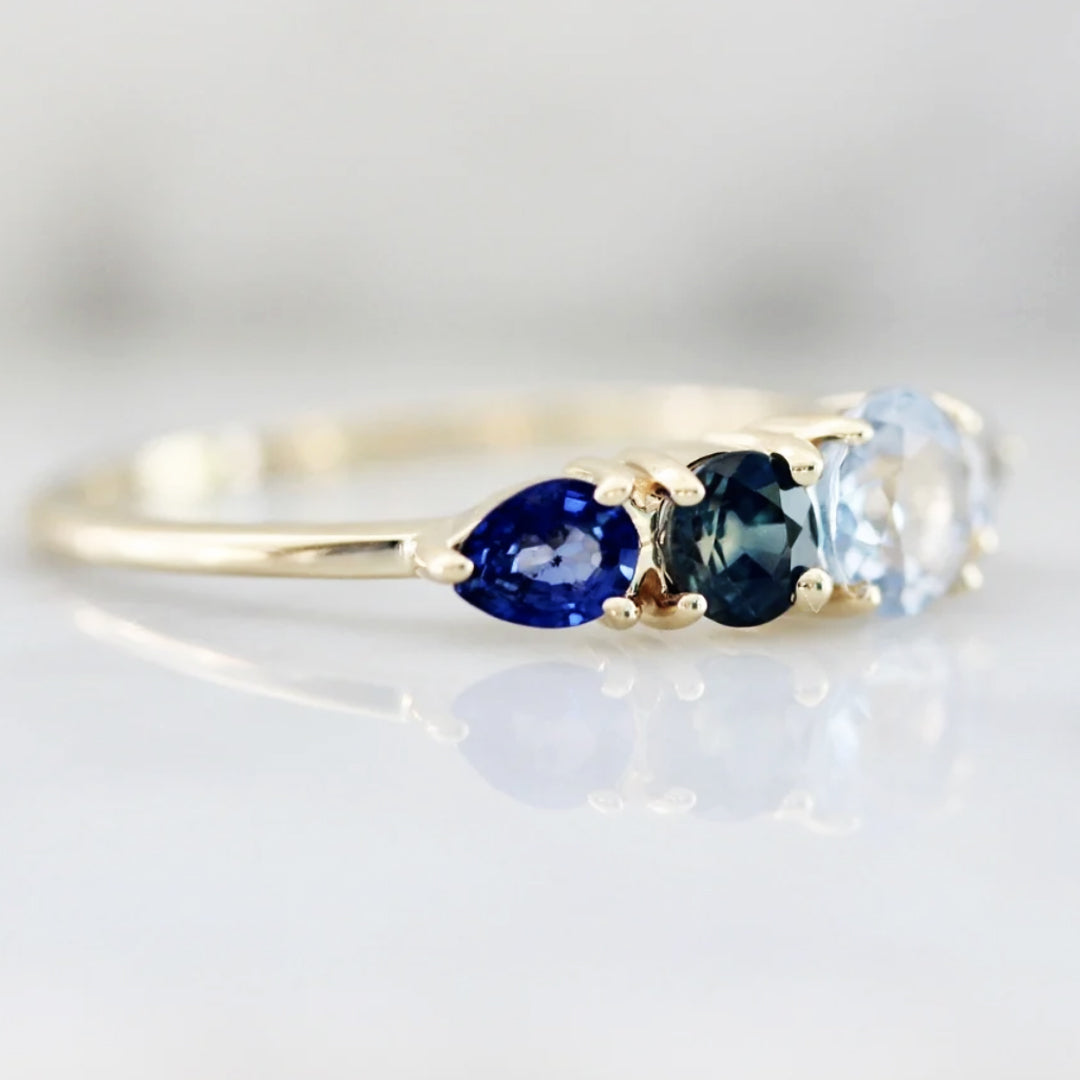 .28ct Australian Blue Sapphire Pear Cut