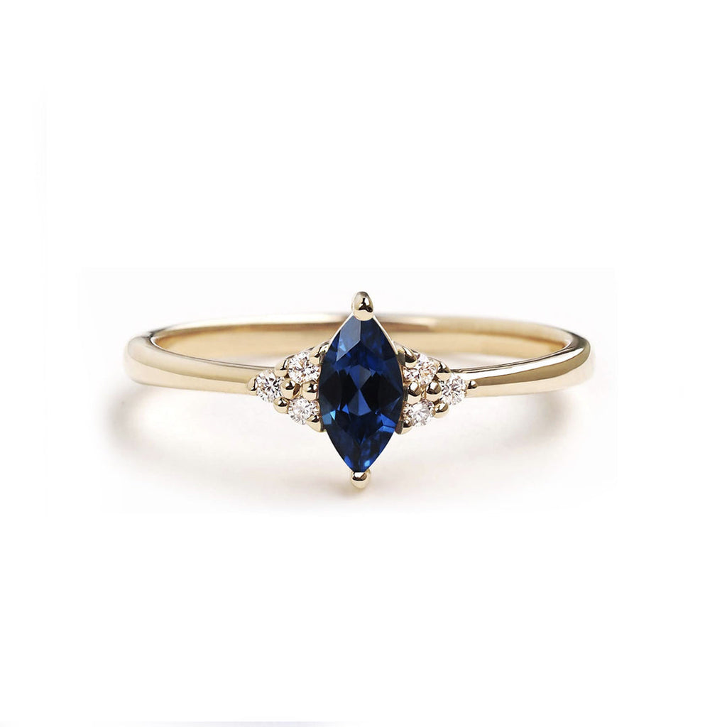 .60ct Australian Blue Sapphire Marquise Cut