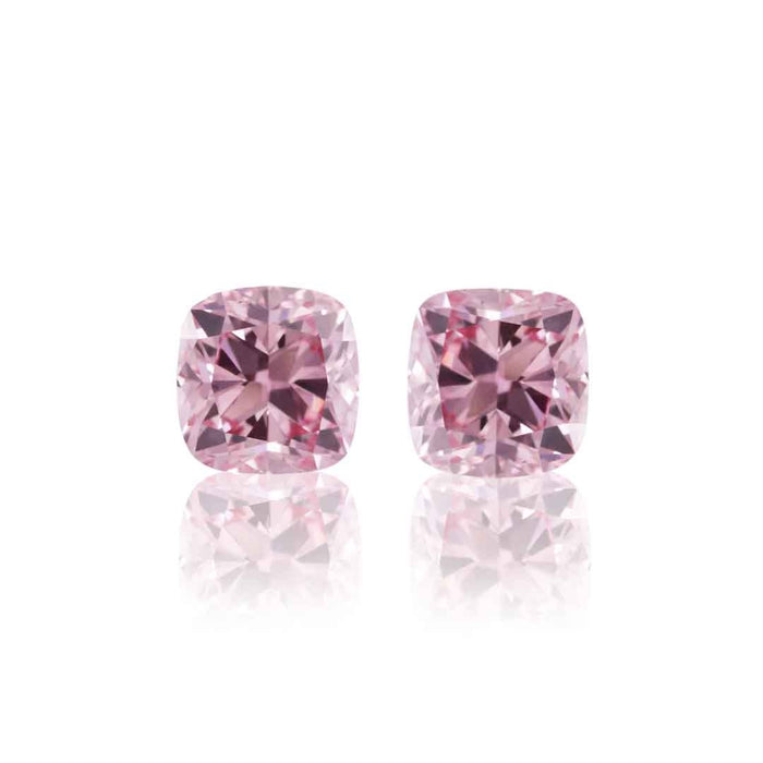 .16ct Authentic Australian Pink Cushion Diamonds - 5P