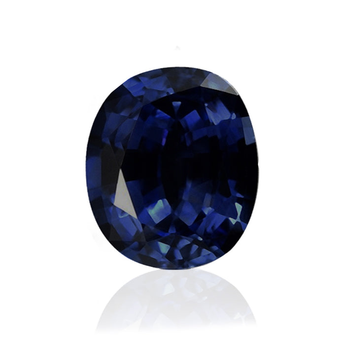 3.50ct Australian Blue Sapphire Cushion Cut