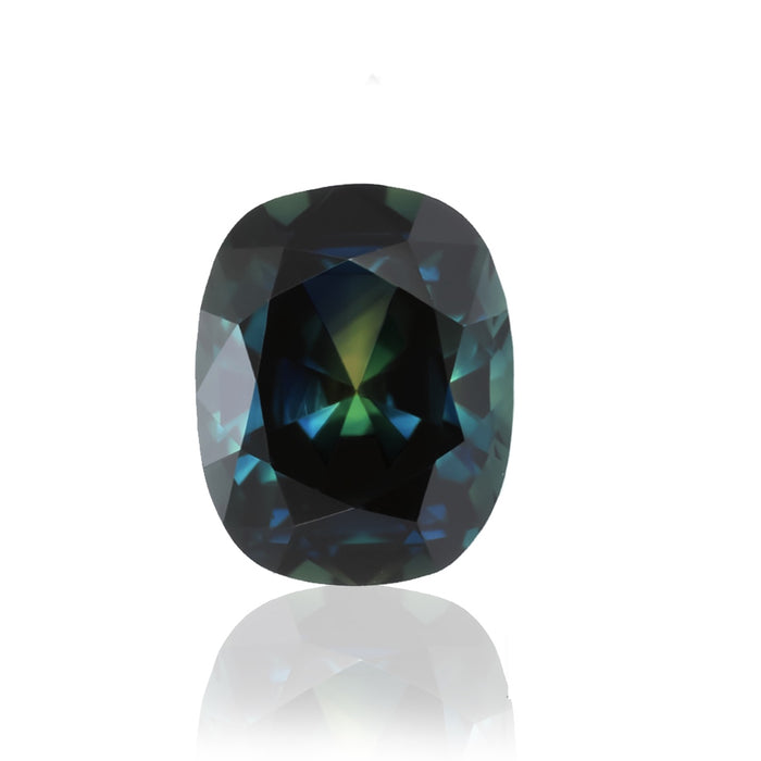 1.20ct Australian Green/Blue Sapphire Cushion Cut