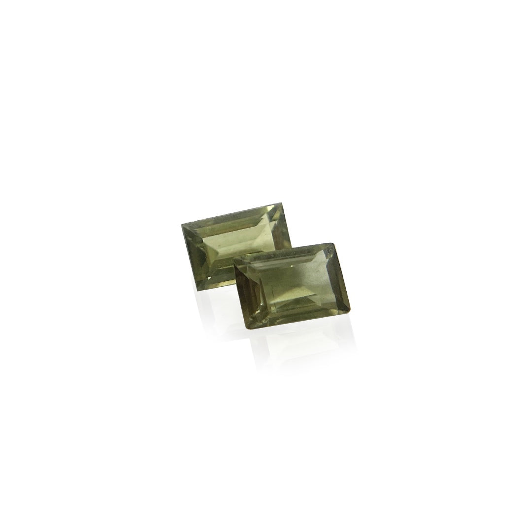 .37ct Australian Sapphire Emerald Cut Pair