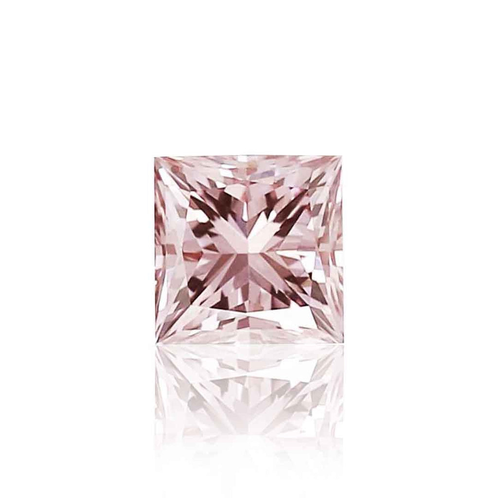 .10ct Authentic Australian Pink Princess Cut Diamond - 7PR