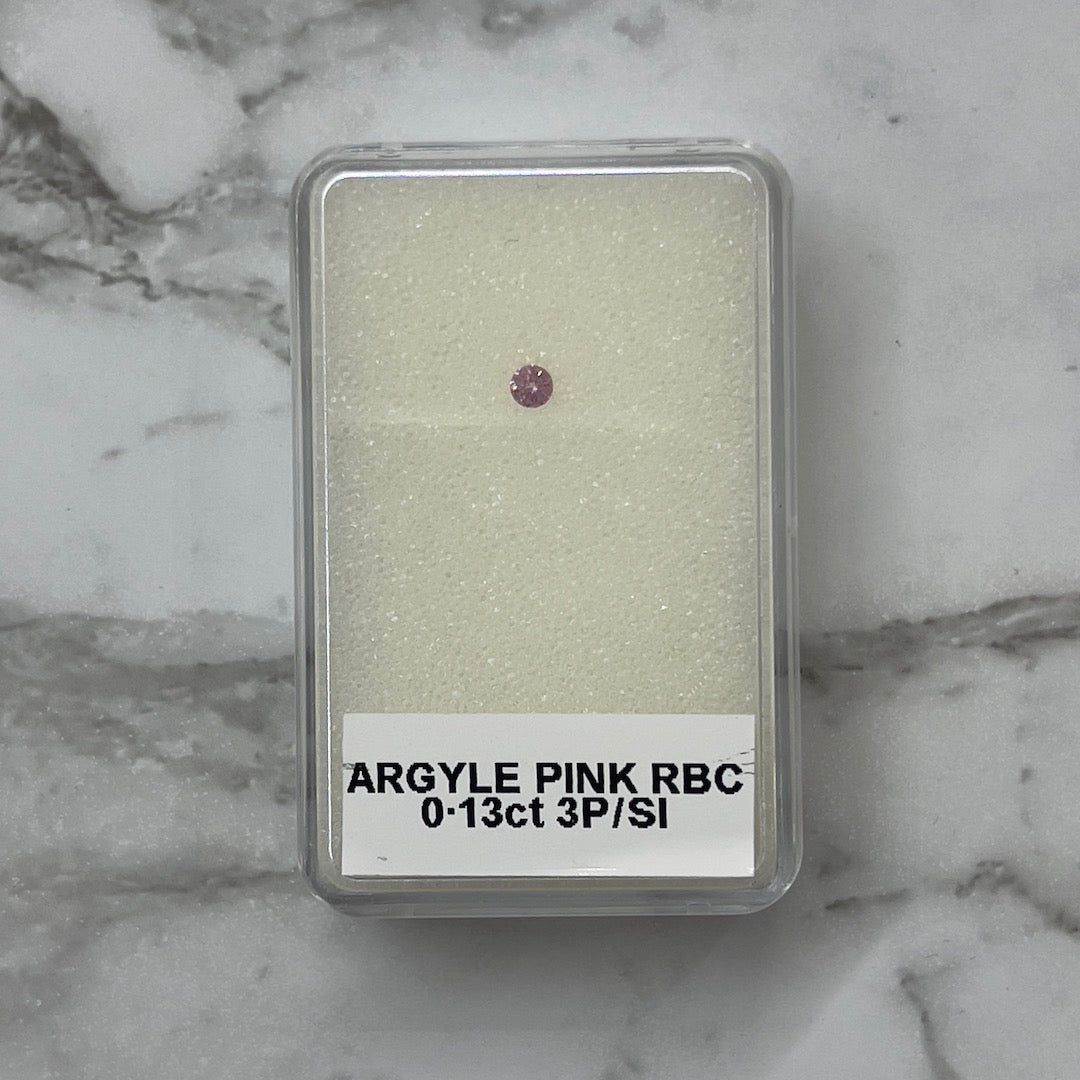 .13ct Authentic Australian Pink Diamond - 3P
