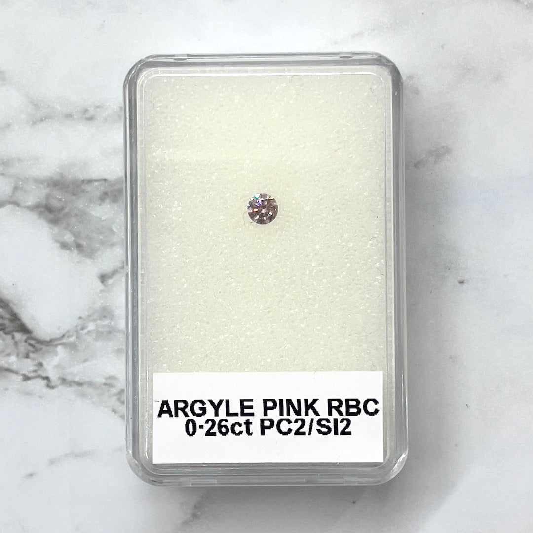 .26ct Authentic Australian Pink Diamond - PC2