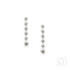 Highrise 18ct White Gold & Diamond Drop Earrings - KL Diamonds