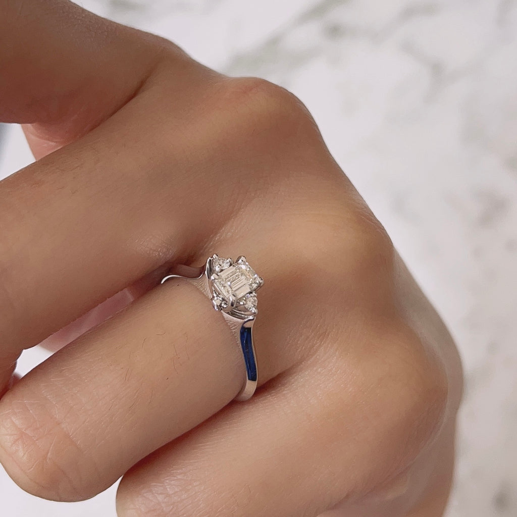 Pragma Pink Diamond Engagement Ring