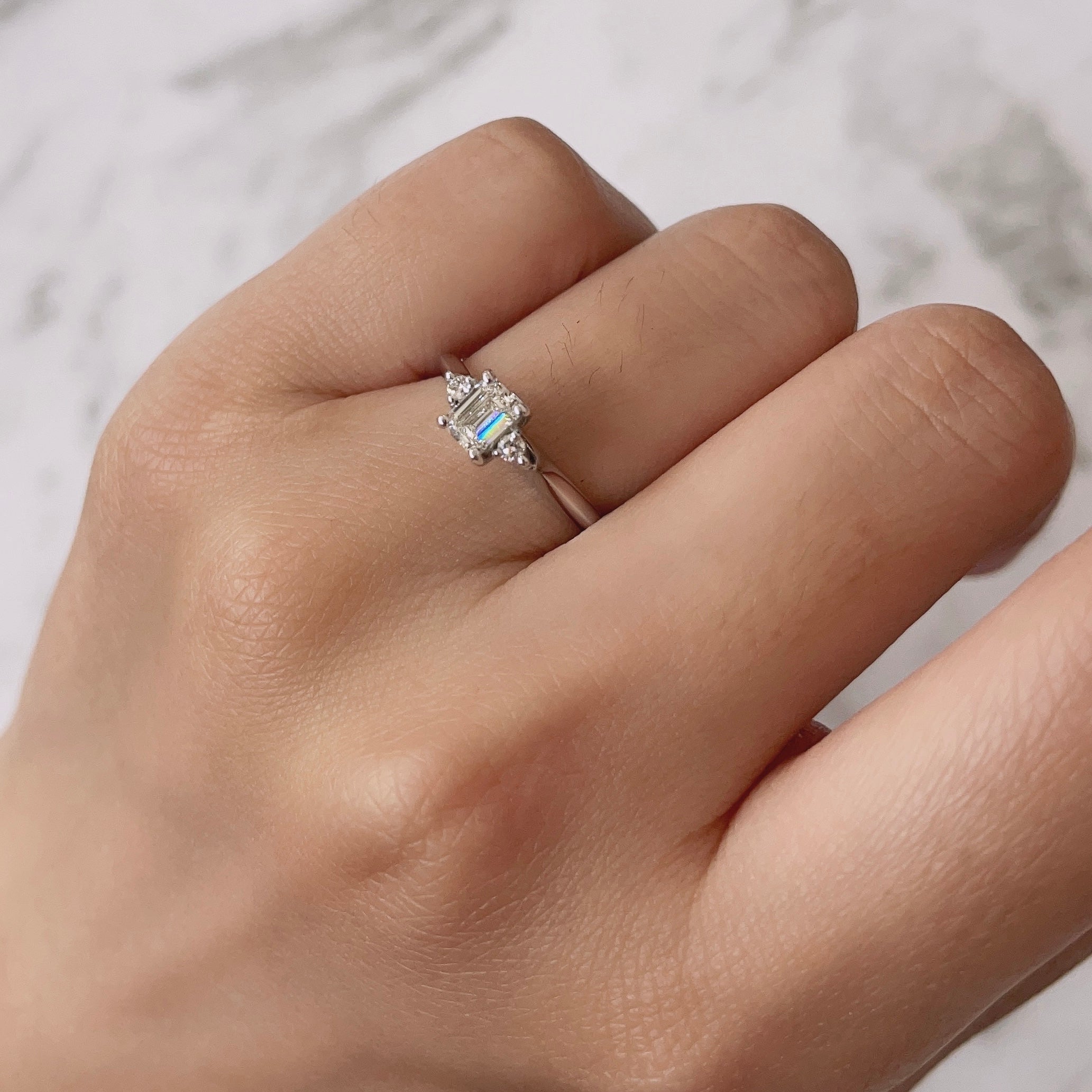 Pragma Pink Diamond Engagement Ring