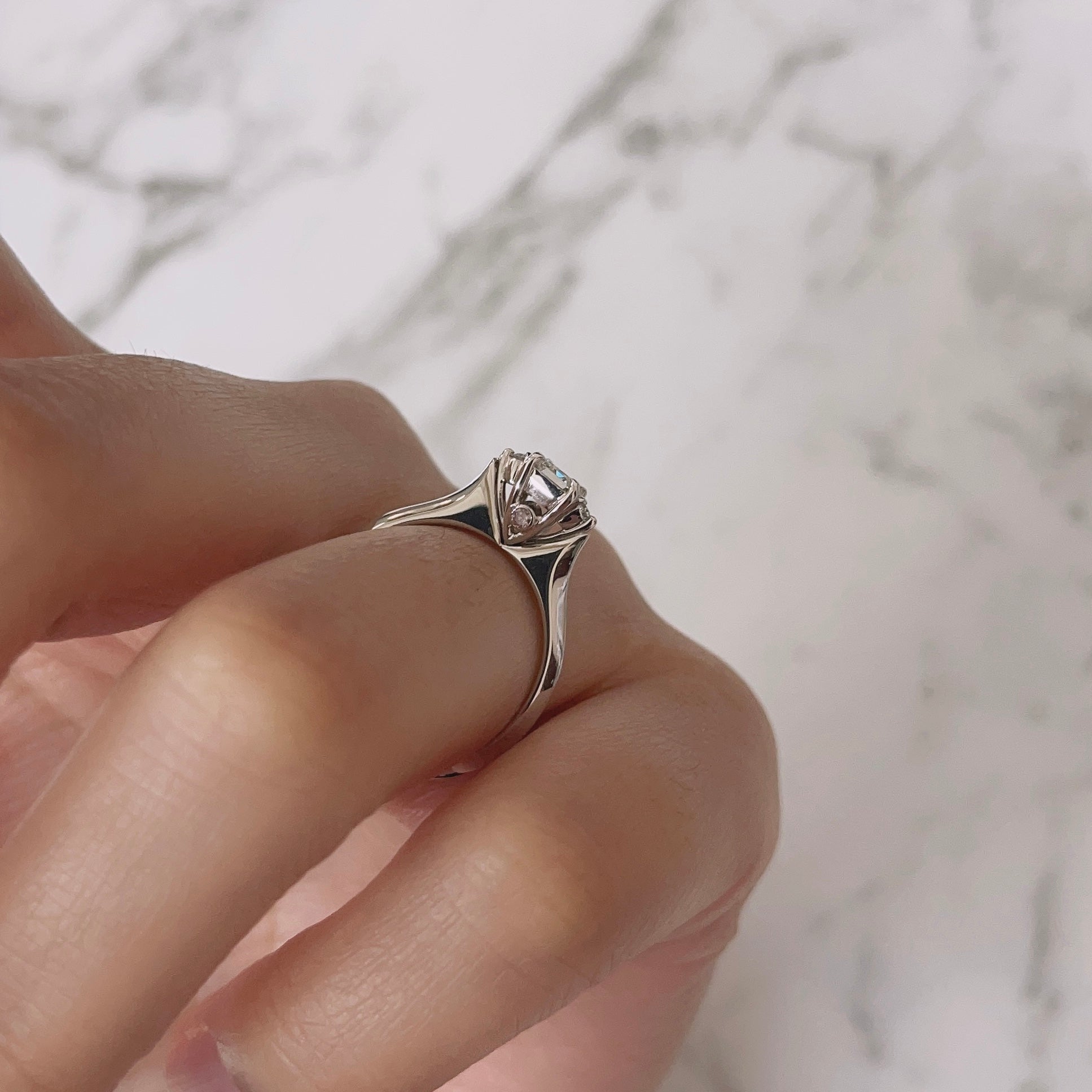 Pragma Pink Diamond Engagement Ring