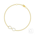 Infinite 18ct Yellow Gold Diamond Bracelet - KL Diamonds