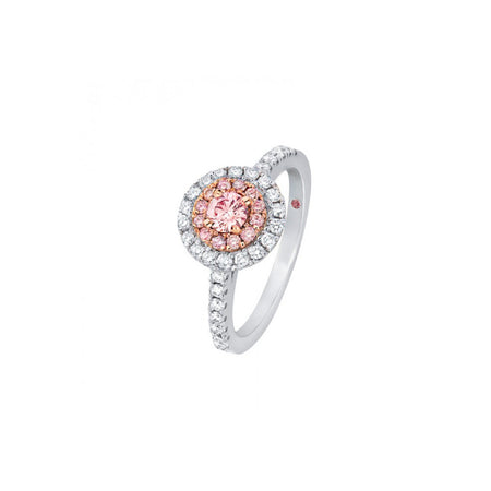 Parmela Pink Diamond Engagement Ring - KL Diamonds