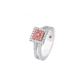 Panya Pink Diamond Engagement Ring - KL Diamonds