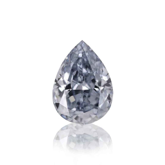 .06ct Authentic Australian Blue Argyle Pear Cut Diamond - BL1 (21/27)