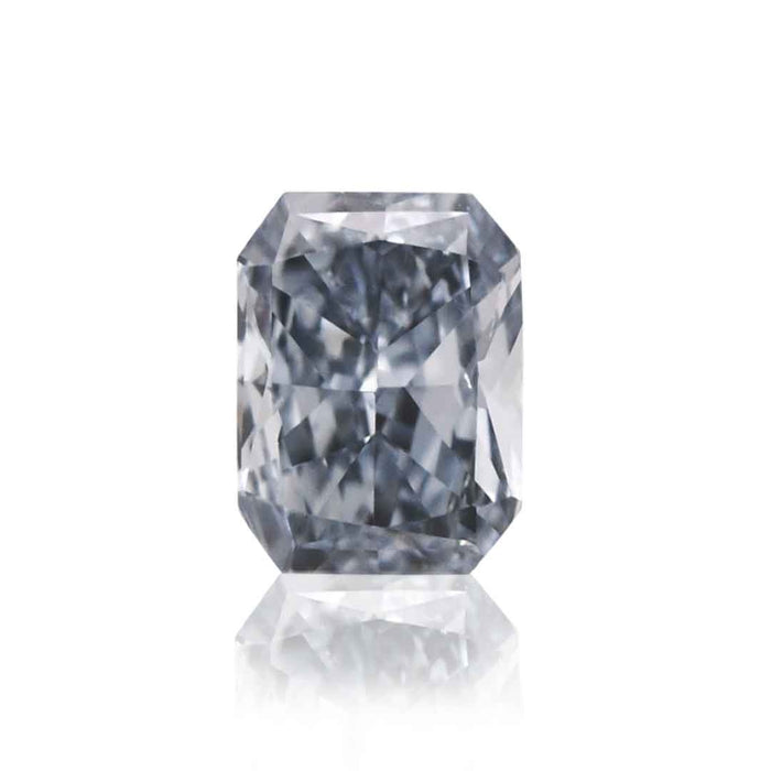 .07ct Authentic Australian Blue Radiant Cut Diamond - BL2