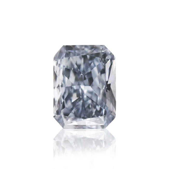 .08ct Authentic Australian Blue Argyle Radiant Cut Diamond - BL2 (18/27)