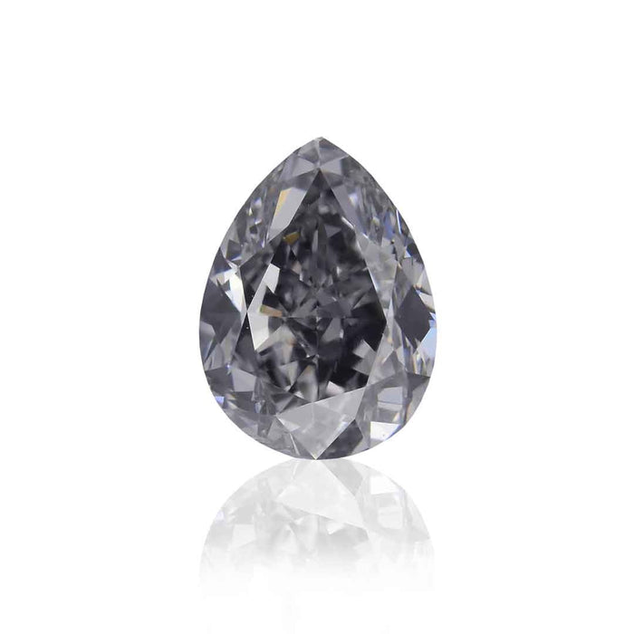 .11ct Authentic Australian Blue Argyle Pear Cut Diamond - BL3 (2/27)