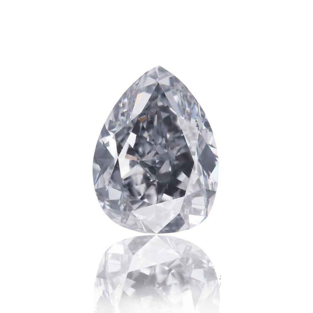 .13ct Authentic Australian Blue Pear Cut Diamond - BL1