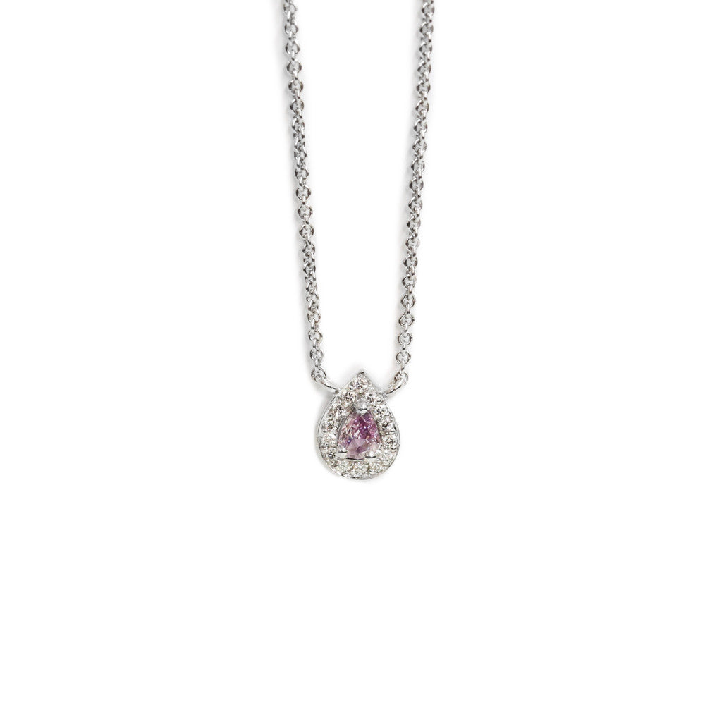 Pinera Pink Diamond Pendant - KL Diamonds