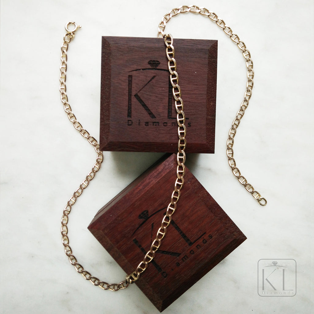 Park Street 9ct Yellow Gold Chain - KL Diamonds