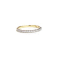 9ct Yellow gold diamond ring - KL Diamonds