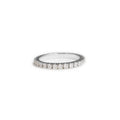18ct White gold diamond wedding ring - KL Diamonds