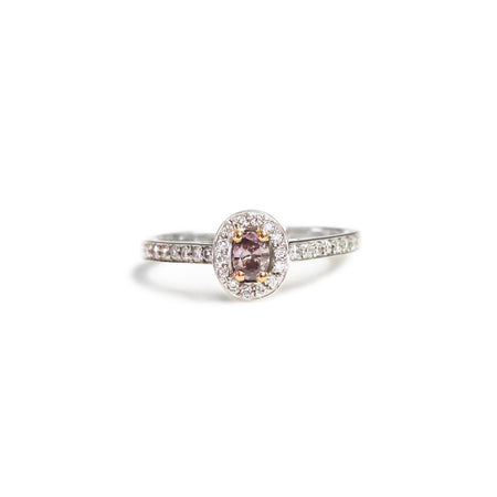 Polli Pink Diamond Engagement Ring - KL Diamonds