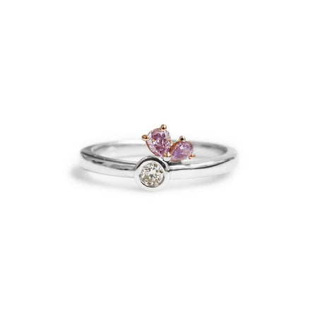 Primrose Pink Diamond Ring - KL Diamonds