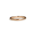 9ct Rose gold stack ring - KL Diamonds