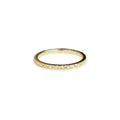 18ct Yellow gold stacking ring - KL Diamonds