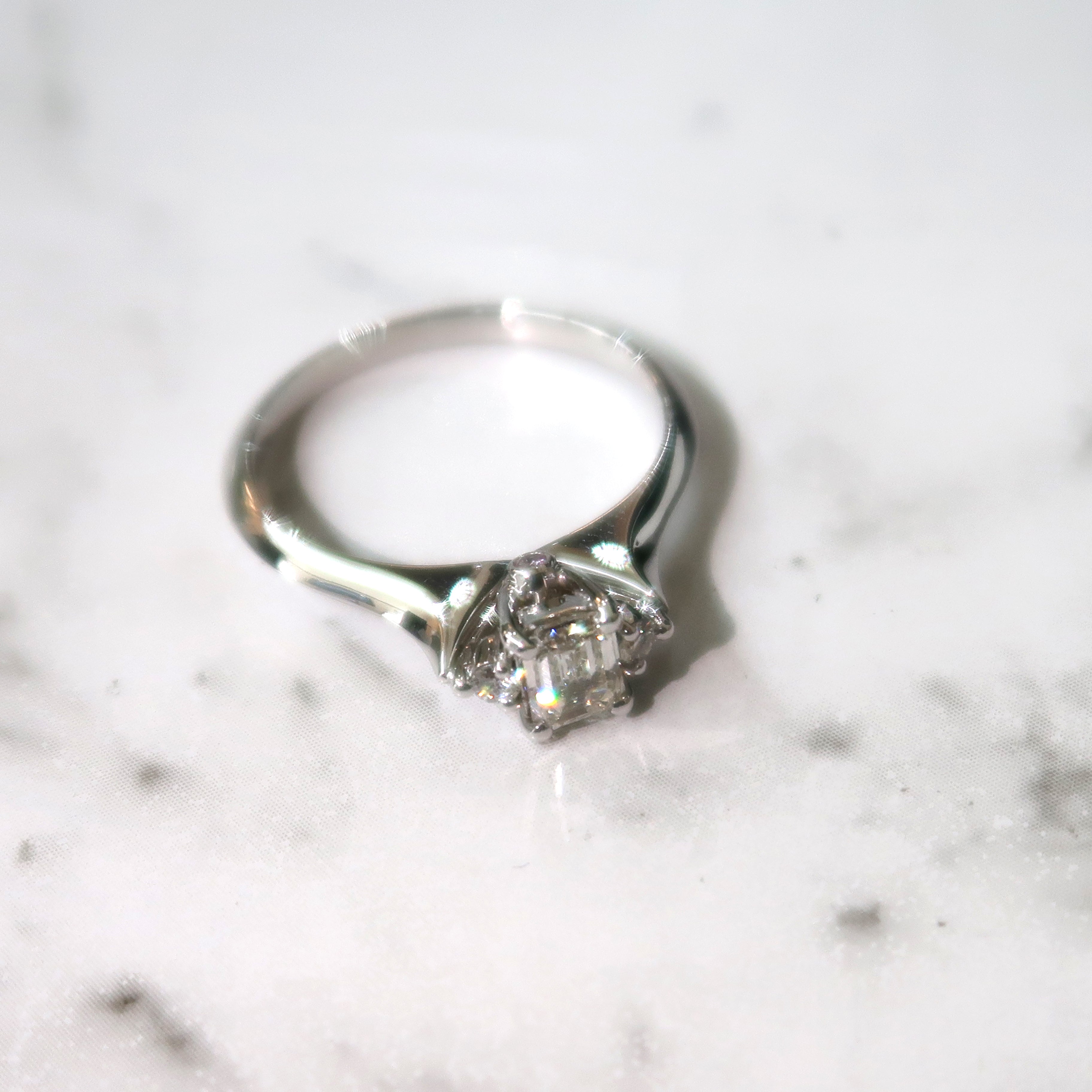Pragma Pink Diamond Engagement Ring