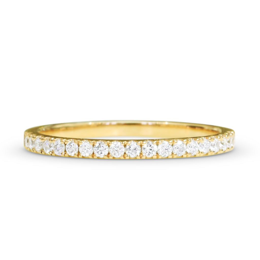 18ct Yellow gold diamond ring - KL Diamonds