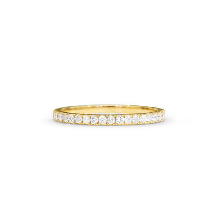 18ct Yellow gold diamond ring - KL Diamonds