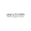 18ct White gold diamond wedding ring - KL Diamonds
