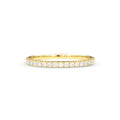 18ct Yellow gold diamond wedding ring - KL Diamonds