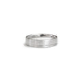 18ct White Gold Gents Diamond Wedding Ring - KL Diamonds
