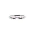 Pure Elegance 18ct White Gold Pink Diamond Wedding Ring