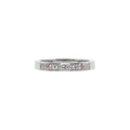 Tight Bond 18K White Gold Pink Diamond Wedding Ring